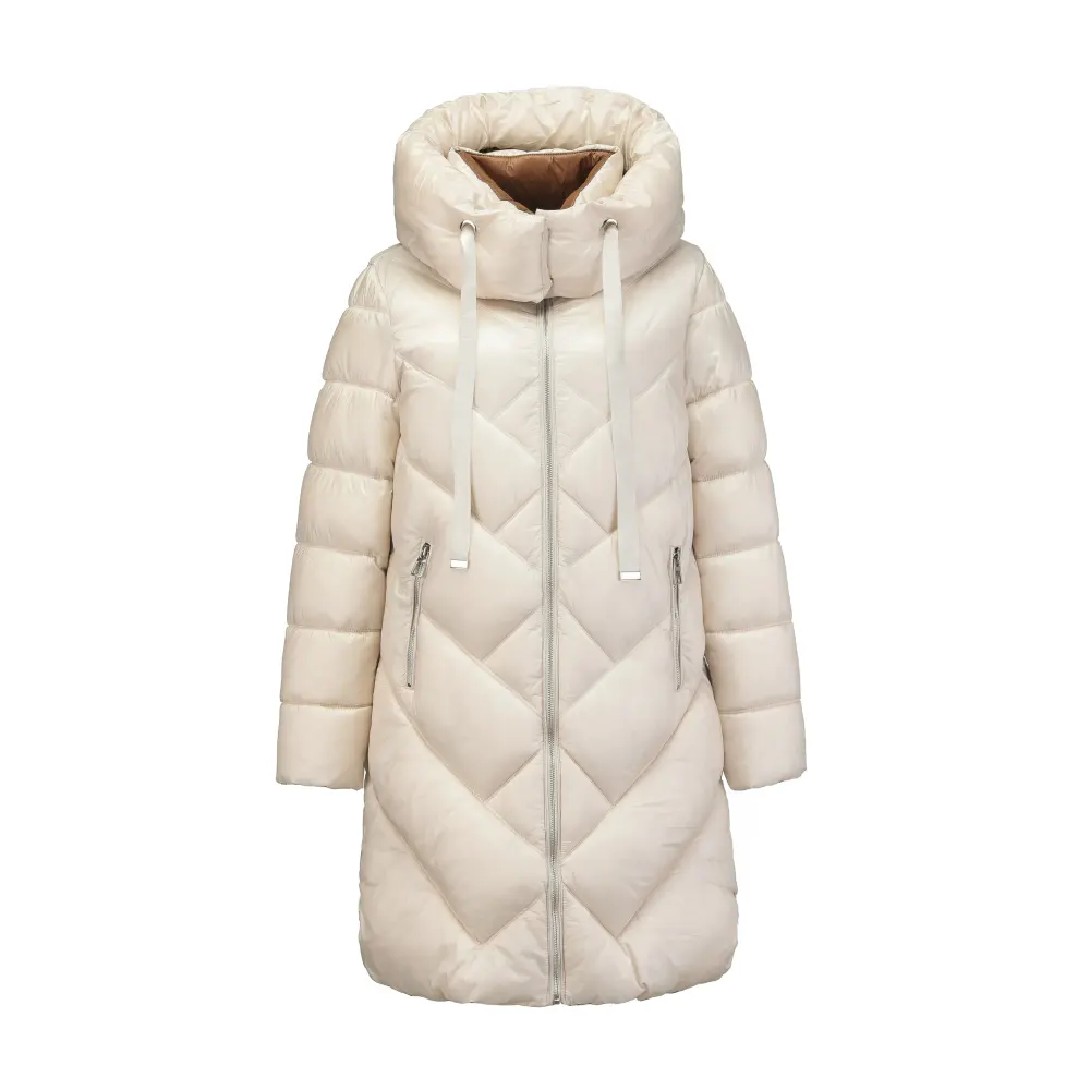 Celusso Damen Winter Steppmantel mit Kapuze – Warm, Elegant & Wasserabweisend NEU – Bild 10