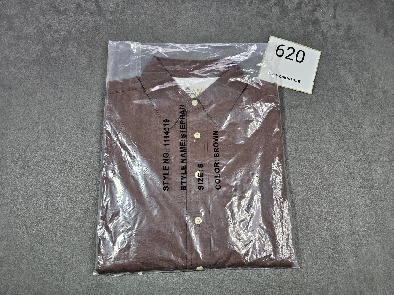 Paul Frank Herrenhemd – Modell Stephan – Größe S – Braun – Neu mit Etikett | 620 – Bild 4