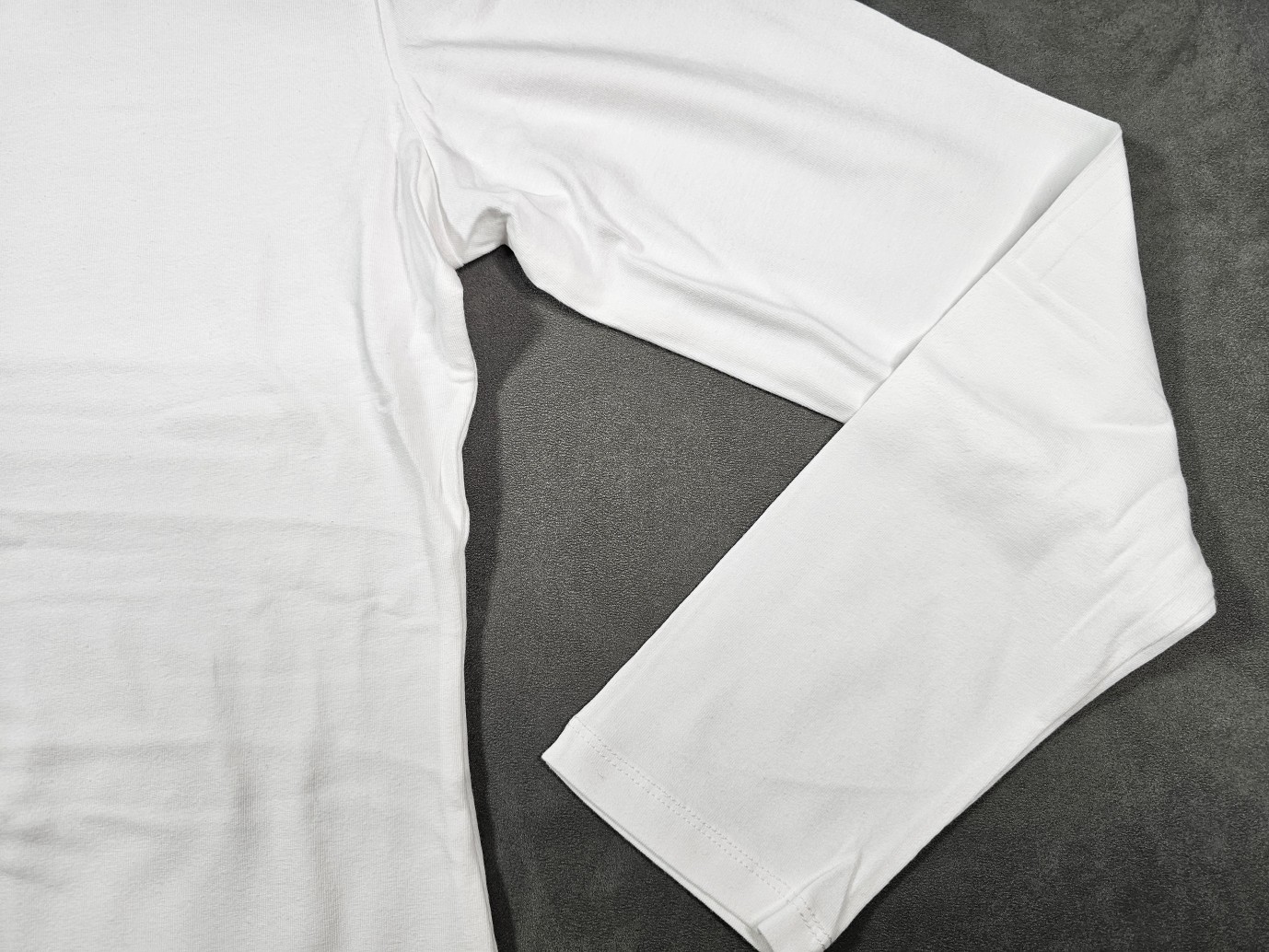 Fruit of the Loom Lady-Fit Langarmshirt Weiß – Größe M – Bild 8