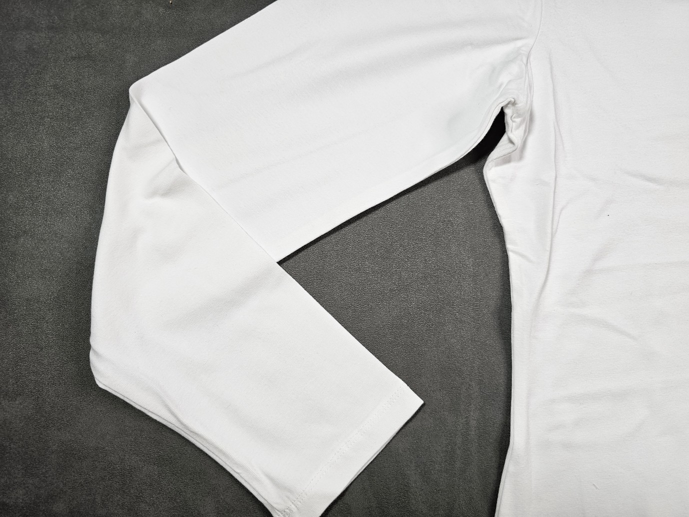 Fruit of the Loom Lady-Fit Langarmshirt Weiß – Größe M – Bild 7