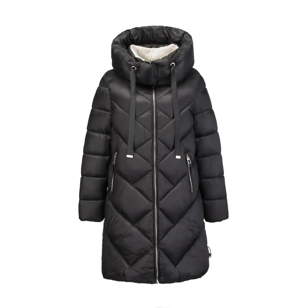 Celusso Damen Winter Steppmantel mit Kapuze – Warm, Elegant & Wasserabweisend NEU – Bild 7