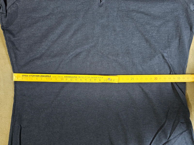 Fruit of the Loom Damen T-Shirt Lady Fit V-Neck Navy Größe S