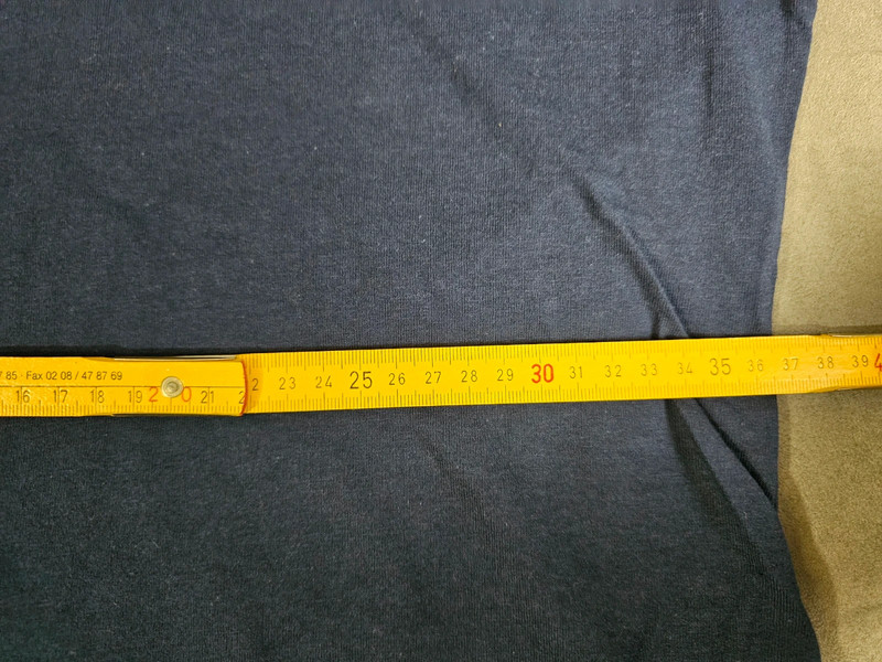 Fruit of the Loom Damen T-Shirt Lady Fit V-Neck Navy Größe S