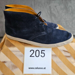 Ludwig Reiter Desert Boots Wildleder Blau Größe 43