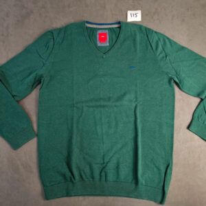 s.Oliver Herren Pullover Grün V-Ausschnitt Größe ca. L |115