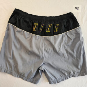NIKE Badeshorts Retro Schwarz-Grau | Gr. L (EU 52/54) | 48 cm Bundweit 035