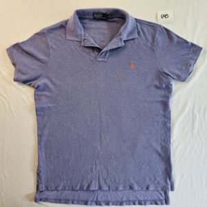 Polo Ralph Lauren L Größe Lila Kurzarm Herren Poloshirt 049