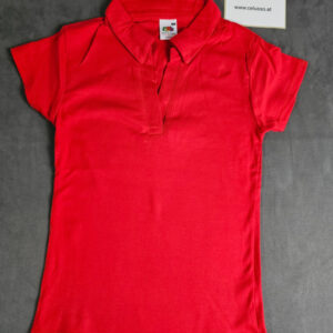 Fruit of the Loom Damen PoloShirt ROT Gr.XS (Neu) | 242