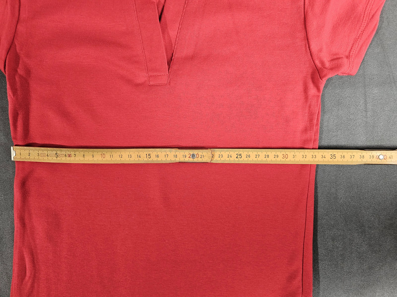 2 stück Fruit of the Loom Damen PoloShirt ROT Gr.XS (Neu) | 242