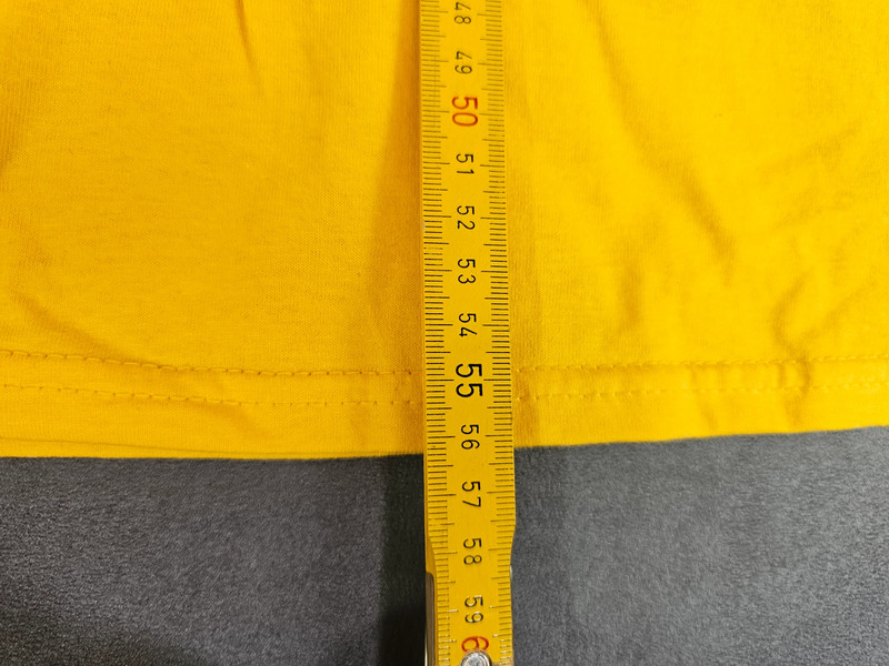 Fruit of the Loom Damen T-Shirt Gelb V-Neck Gr. S (NEU) | 243