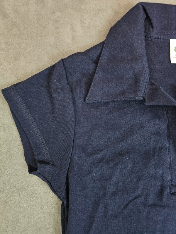 Fruit of the Loom Damen Poloshirt XS Dunkelblau Kurzarm | 245