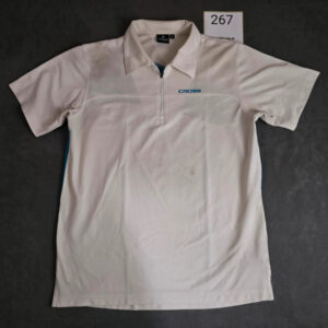 Cross Herren Polo Shirt M Weiß/Blau – Sportliches Design | 267