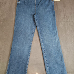 Baby-Walz Umstandsjeans Damen Größe 36 – Dunkelblau – Schwangerschaftshose mit Knopfleiste | 317