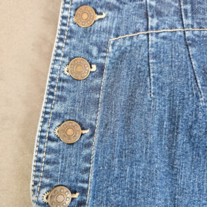 Baby-Walz Umstandsjeans Damen Größe 40 – Dunkelblau – Schwangerschaftshose mit Knopfleiste | 319