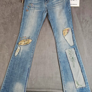 Red Magic Jeans Scorpion – Damen Jeans bestickt, Gr. 30 |324