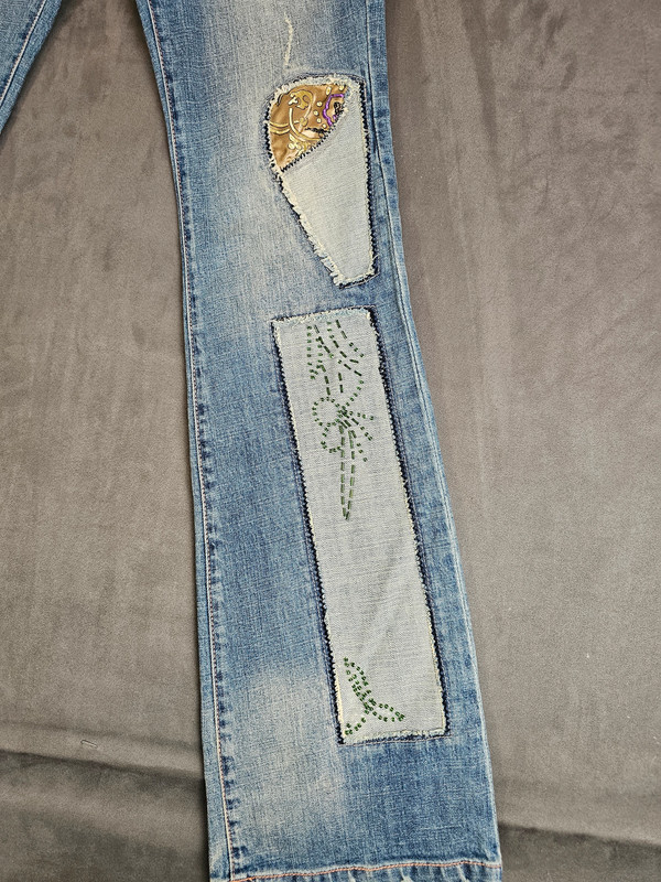 Red Magic Jeans Scorpion – Damen Jeans bestickt, Gr. 30 |324