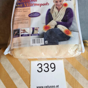 Kuschelschal mit Wärmepads – 170x25 cm, inkl. 3 Pads| 339