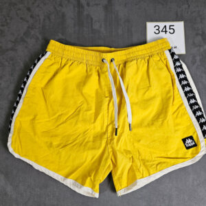 Vintage '90 Kappa Herren Badeshorts Gelb Medium | 345