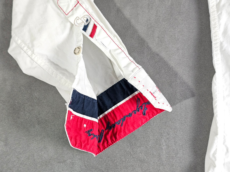 Camp David Herrenhemd Langarm – Größe M – Multicolor Stickereien – High Goal Derby Edition |358