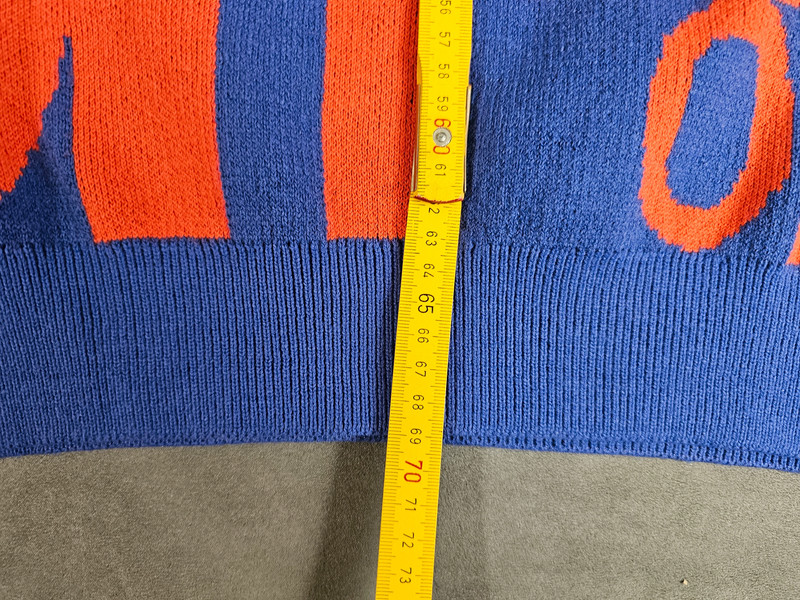 ZARA Pullover Bunt Muster Herren Größe M | 352