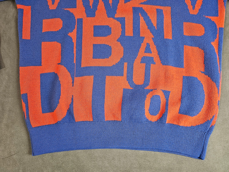 ZARA Pullover Bunt Muster Herren Größe M | 352