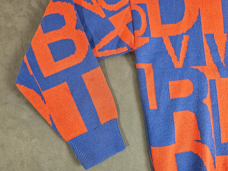 ZARA Pullover Bunt Muster Herren Größe M | 352