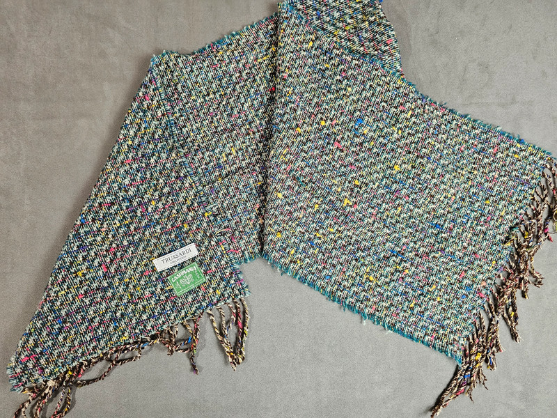 Trussardi Collection Schal Cashmania – Bunt gemustert – Made in Italy – 170x30 cm | 353