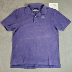 Vintage Kappa Polohemd Lila Herren M | 355