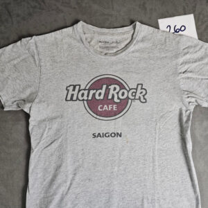 Hard Rock Cafe T-Shirt Saigon Grau Vintage – Größe M|260