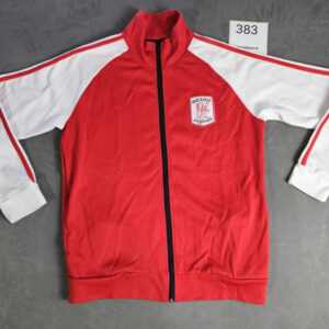Saxoo London England Retro Trainingsjacke 2XL – Rot/Weiß | 383