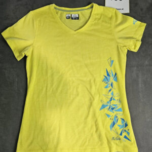McKinley Damen T-Shirt Gelb Größe 40 (M) Dry Plus Eco |386