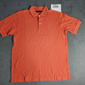 Robe di Kappa Poloshirt Herren M Orange Baumwolle Logo Stickerei | 396
