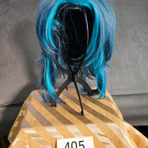 Cosplay Perücke blau-türkis – kurzer Schnitt – Modell| 405