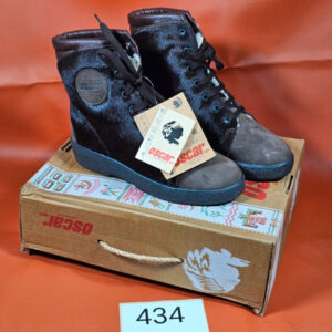 Oscar Sport TAJON Echtfell Winterstiefel – Handmade in Italy – Gr. 37 – Neu mit Karton | 434