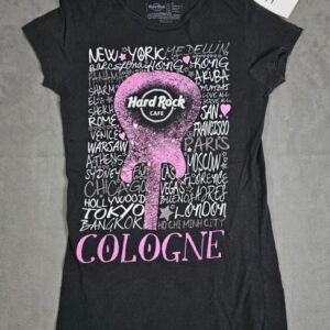 Hard Rock Cafe Damen T-Shirt – Cologne Edition – Größe M | 341