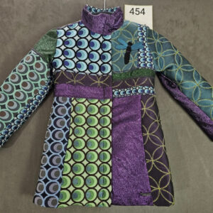 Desigual Mantel – Patchwork Design mit Libellenmotiv – Größe 7/8 (Kinder) | 454