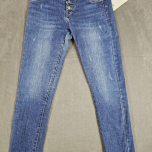 Version Jeans Damen Jeans – Größe 26 – Hellblau – Frayed Hem| 493