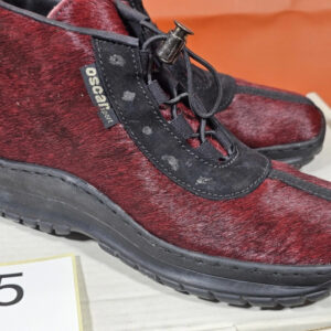 OSCAR Sport Damen Schuhe – Echtleder – Bordeaux – Gr. 37 – Made in Italy | 525