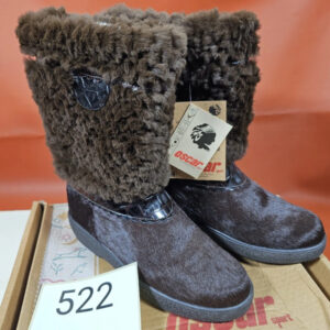 OSCAR Sport Damen Fellstiefel – Braun – Echtleder & Warmfutter – Made in Italy – Gr. 37 | 522