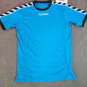 Hummel Sportshirt – Herren – Blau/Schwarz – Größe L | 537