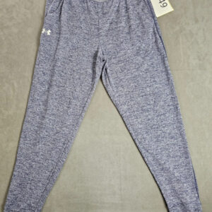 Under Armour HeatGear Damen Sporthose S – Grau/Blau Meliert – Loose Fit | 549