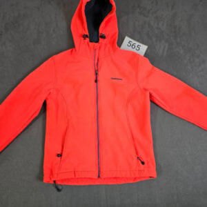 Kilimanjaro Softshelljacke Kinder 152 – Orange – Fleece Innenfutter |565