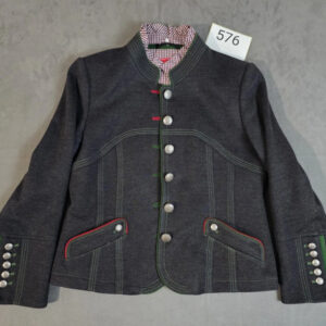 Steinbock Trachtenjacke Damen – Tirol/Austria – Größe ca. 40 – Traditionelles Design |576