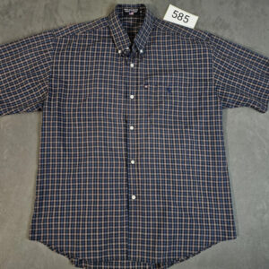 Polo Jeans Co. Ralph Lauren Herren Kurzarmhemd – Größe XL – Kariert – Baumwolle| 585