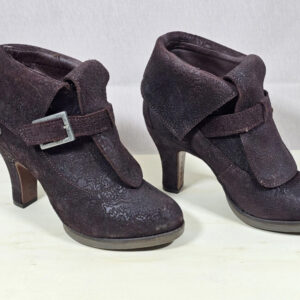 Neosens Damen Ankle Boots – Echtleder, Absatz 7 cm, Größe 38 | 529