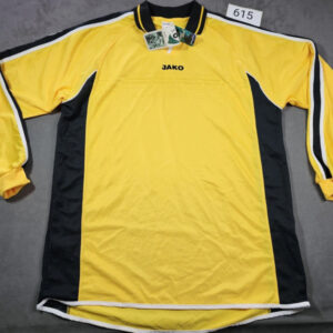 JAKO Langarm Trikot – Gelb/Schwarz – Größe XXL – Neu mit Etikett – Cool & Dry | 615