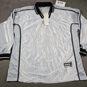 JAKO Torwarttrikot – Hellgrau/Schwarz – Größe XXL – Neu mit Etikett – Profline Serie | 619