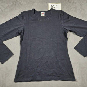 Fruit of the Loom Lady-Fit Langarmshirt Schwarz – Größe S | 631