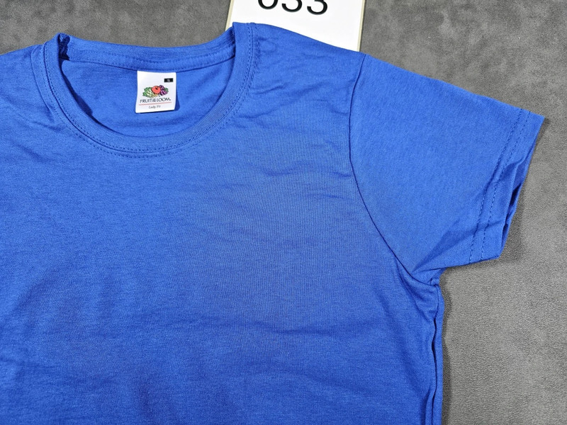 Fruit of the Loom Lady-Fit T-Shirt Royalblau – Größe S | 633