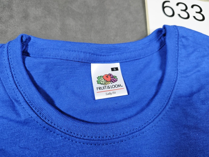 Fruit of the Loom Lady-Fit T-Shirt Royalblau – Größe S | 633